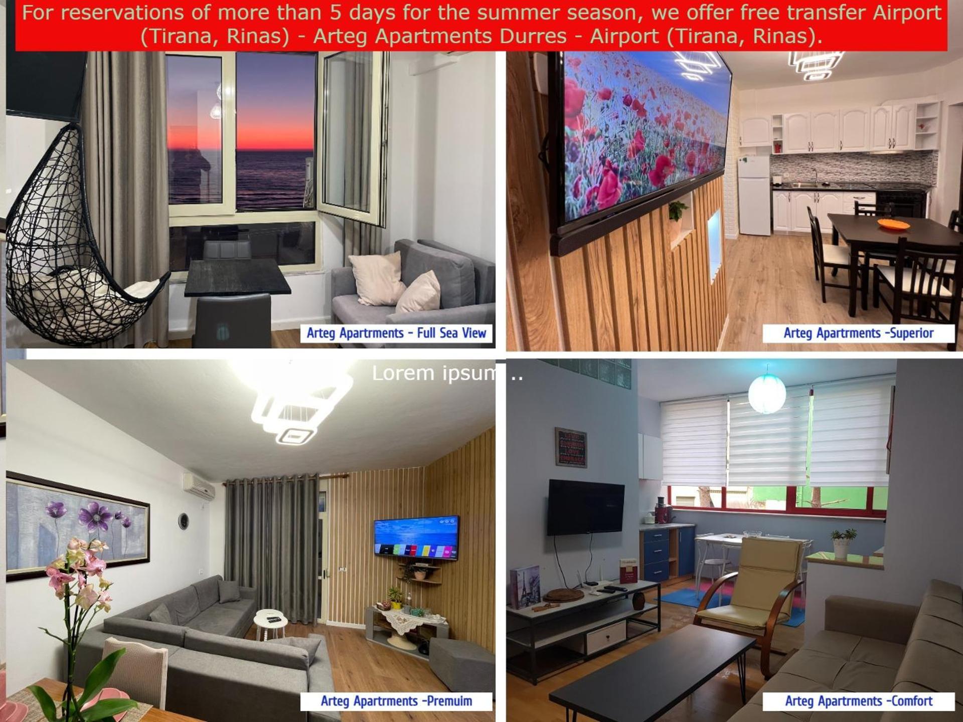 Arteg Apartments Durrës Exteriér fotografie